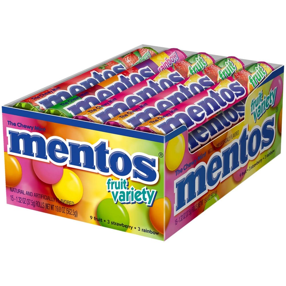 Mentos Fruit Variety (1.32 oz. 15 ct.) - Candy - Mentos