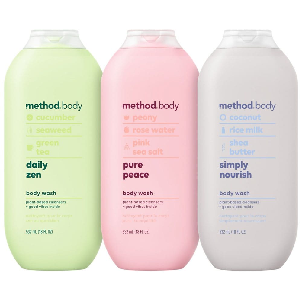 Method Body Wash Trio (18 fl. oz. 3 pk.) - Bath & Body - Method