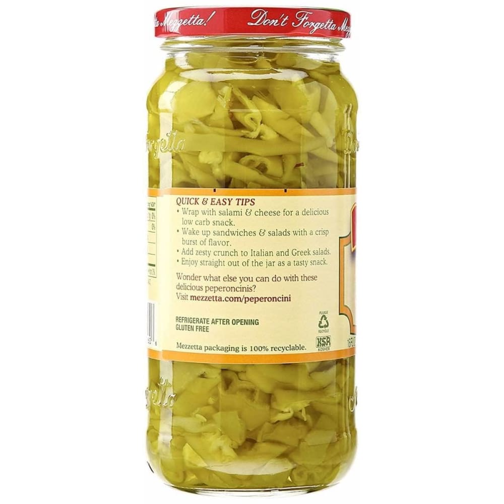 Mezzetta Mezzetta Deli-Sliced Golden Greek Peperoncini, 16 oz