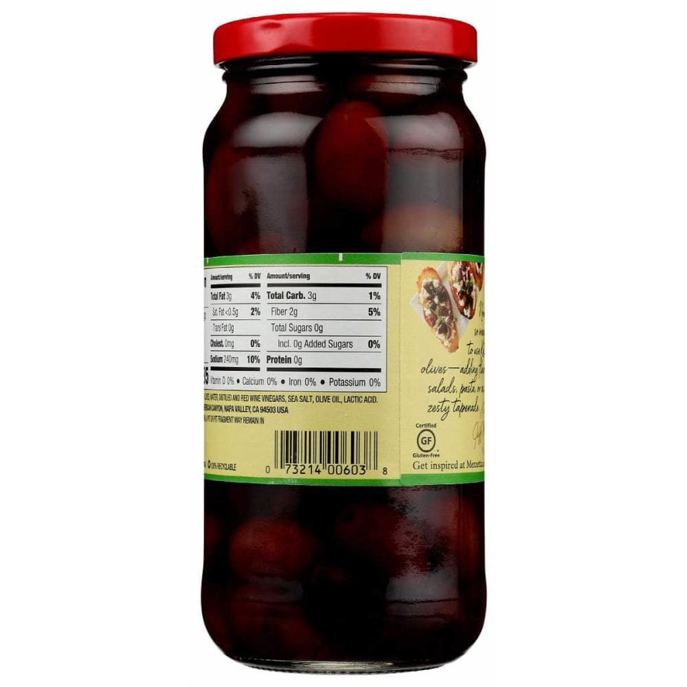 MEZZETTA Mezzetta Olive Greek Kalamata, 10 Oz