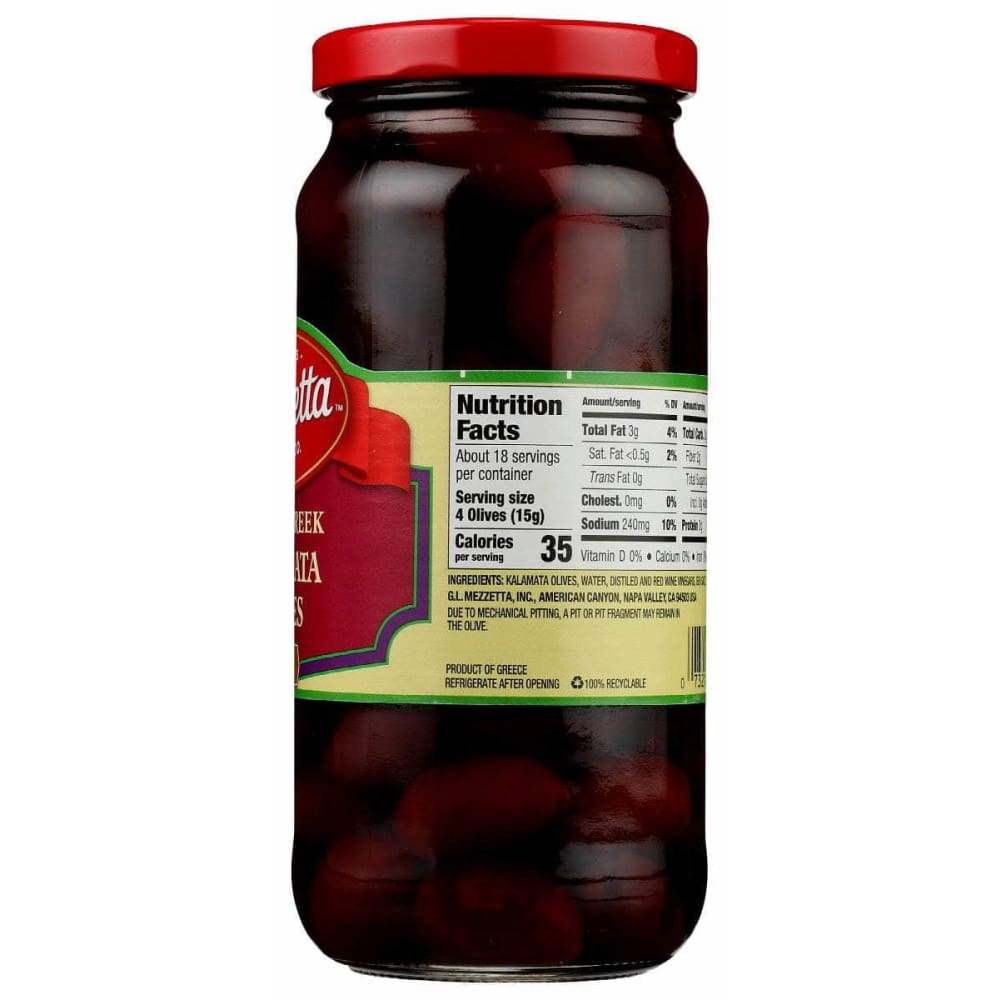 MEZZETTA Mezzetta Olive Greek Kalamata, 10 Oz