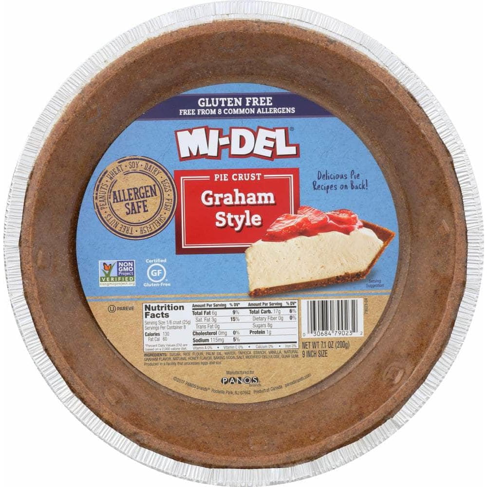 Mi-Del Mi-Del Pie Crust, Graham Style, 7.1 oz