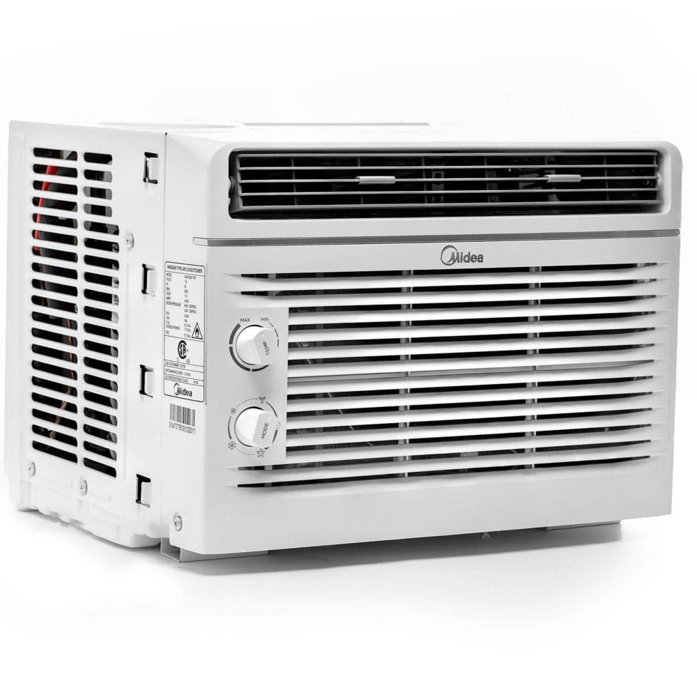 Midea 5,000 BTU Room Window Air Conditioner Mechanical Control DOE - Air Conditioners & Coolers - Midea