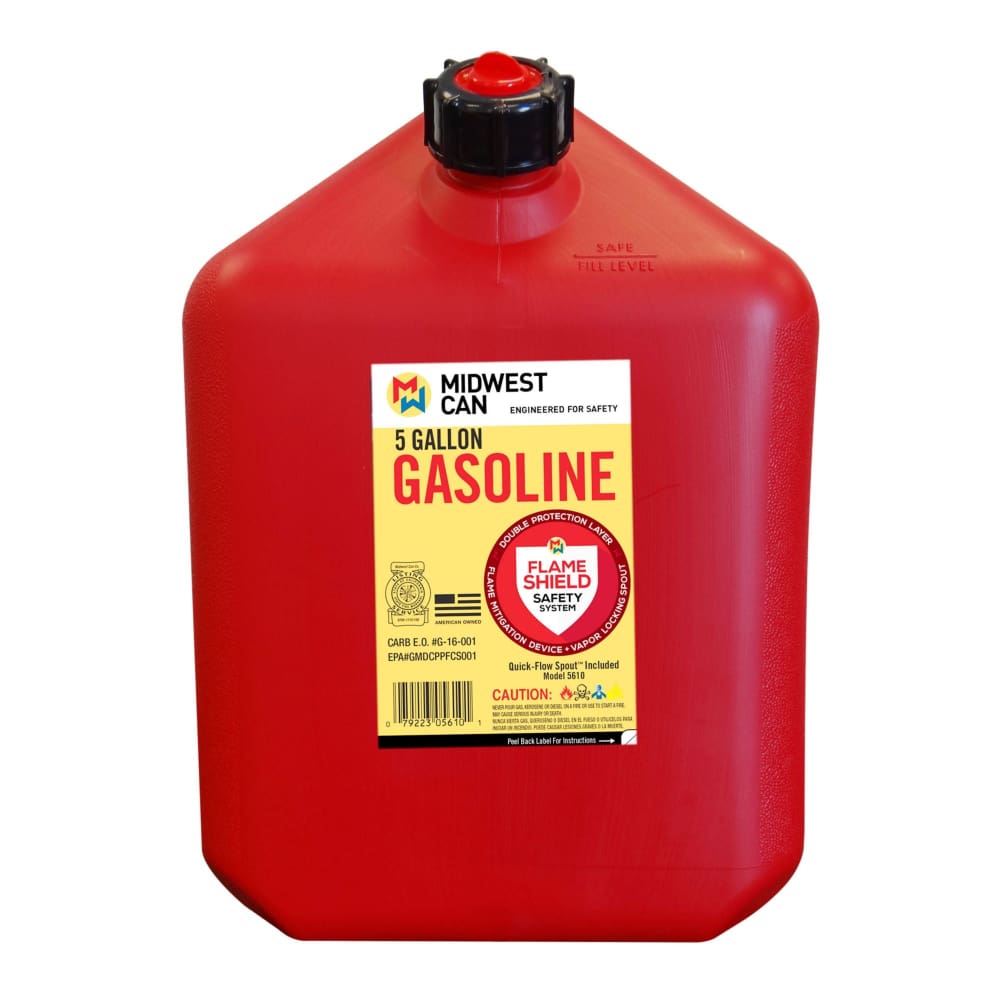 Midwest Can 5Gal. Gas Can ShelHealth