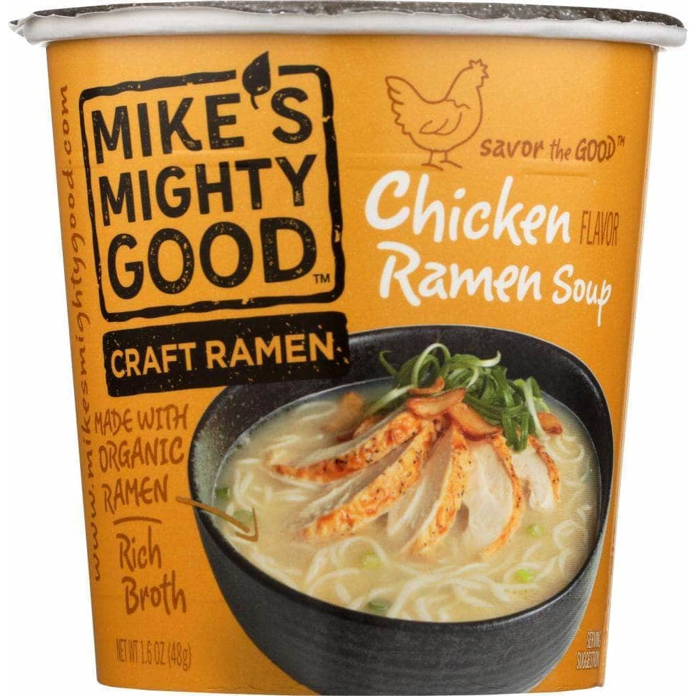 Mikes Mighty Good Mikes Mighty Good Soup Cup Chicken Organic, 1.6 oz