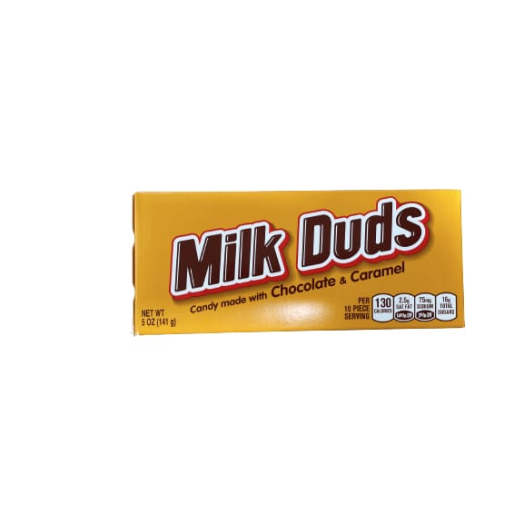 Milk Duds MILK DUDS Chocolate and Caramel Candy, Movie Candy, 5 oz, Box