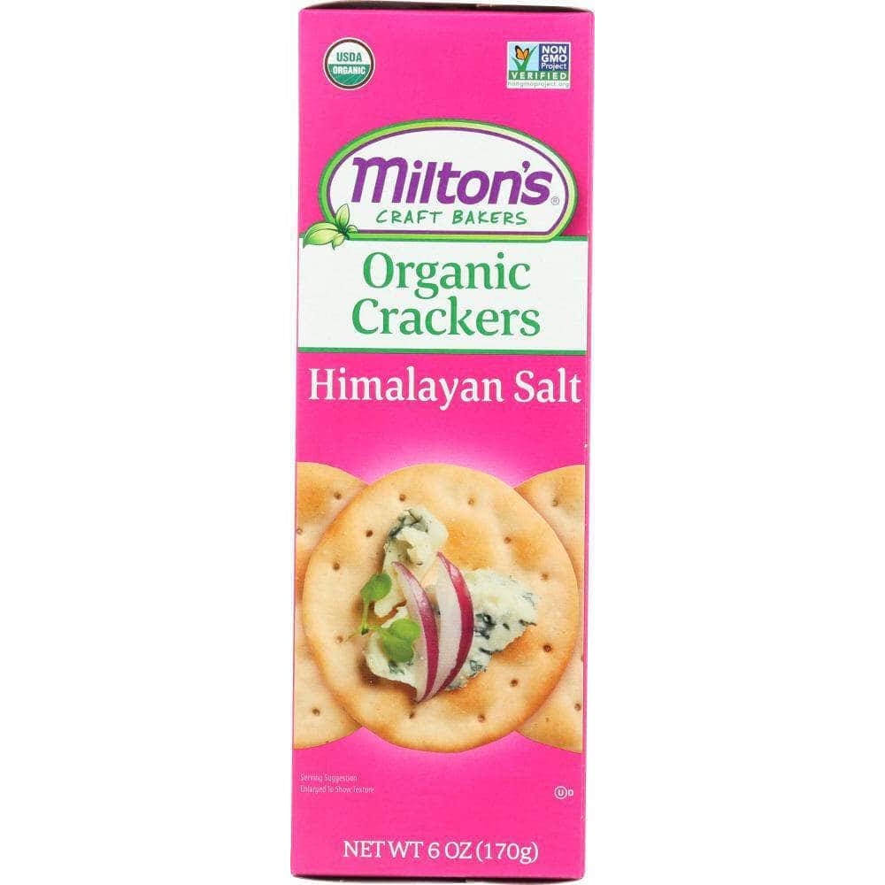 Miltons Craft Bakers Miltons  Organic Himalayan Salt Crackers, 6 oz