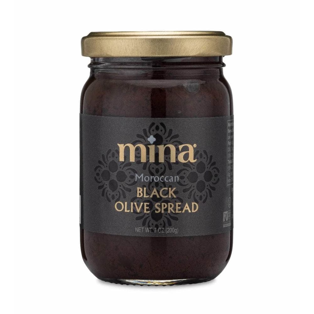 MINA MINA Spread Black Olive, 7 oz