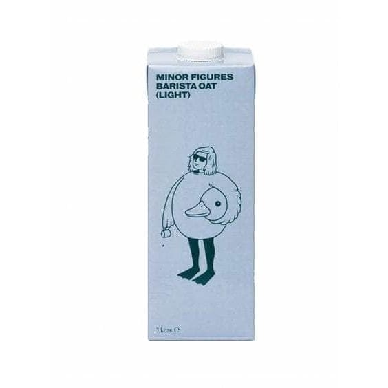 MINOR FIGURES Grocery > Beverages > Milk MINOR FIGURES: Barista Oat Light Milk, 33.8 fo