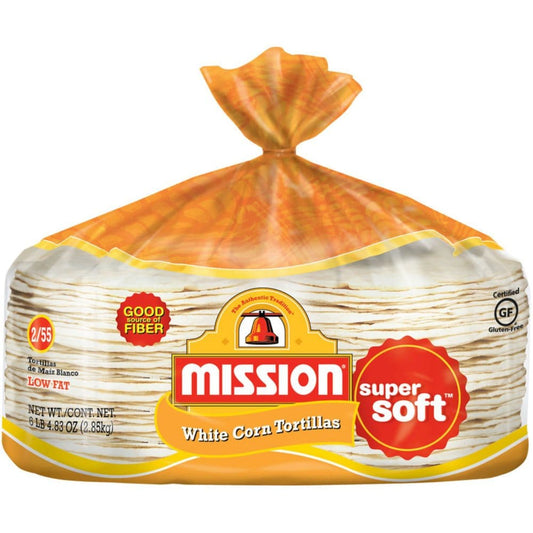 Mission White Corn Tortillas (50.27 oz. 2 pk.) (Pack of 2) - Tortillas & Taco Shells - Mission