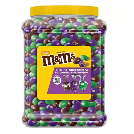 M&M's Peanut Chocolate Easter Candy Jar (62 Oz.)