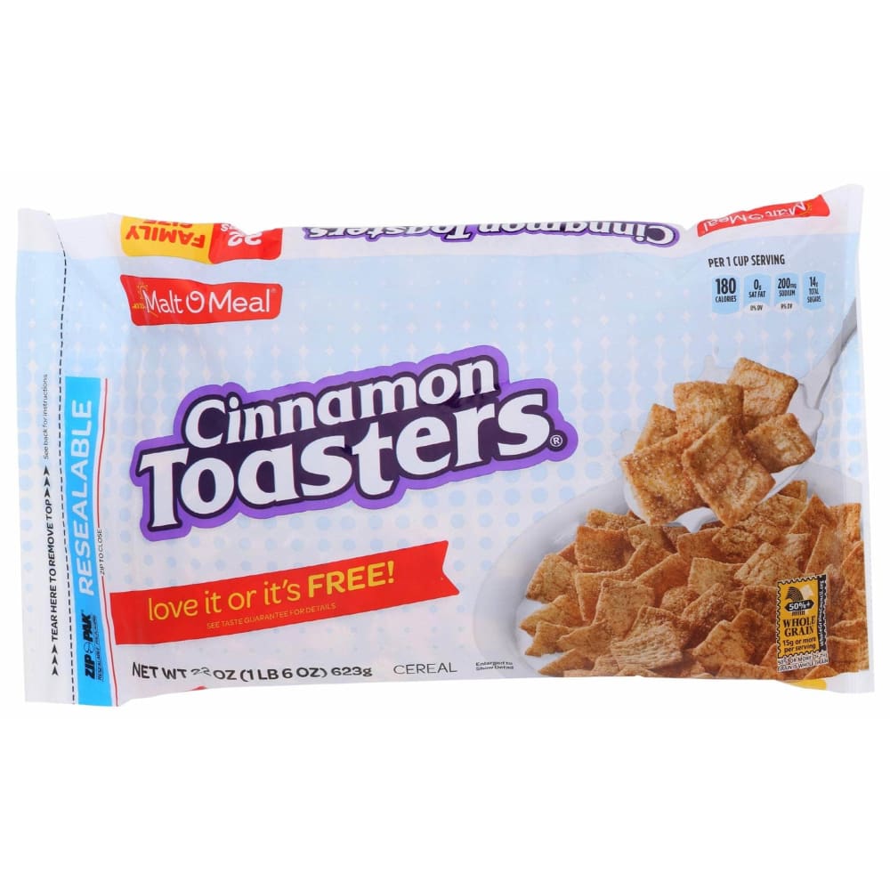 MOM FAMILY SIZE BAG Grocery > Breakfast > Breakfast Foods MOM FAMILY SIZE BAG: Cereal Rte Cinnamon Tstrs, 22 oz