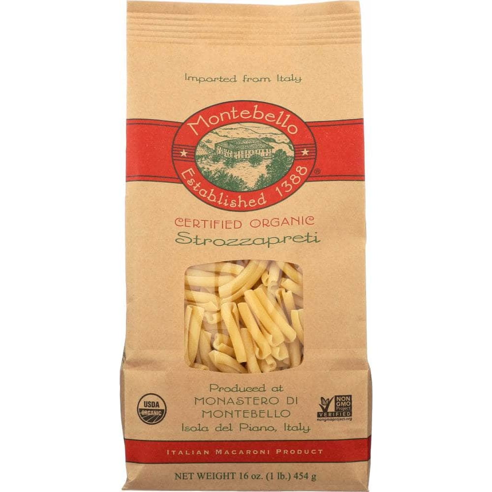 Montebello Montebello Pasta Strozzapreti Organic, 16 oz