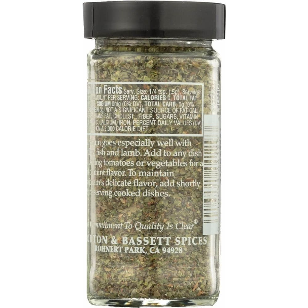 MORTON & BASSETT Morton & Bassett Marjoram, 0.4 Oz