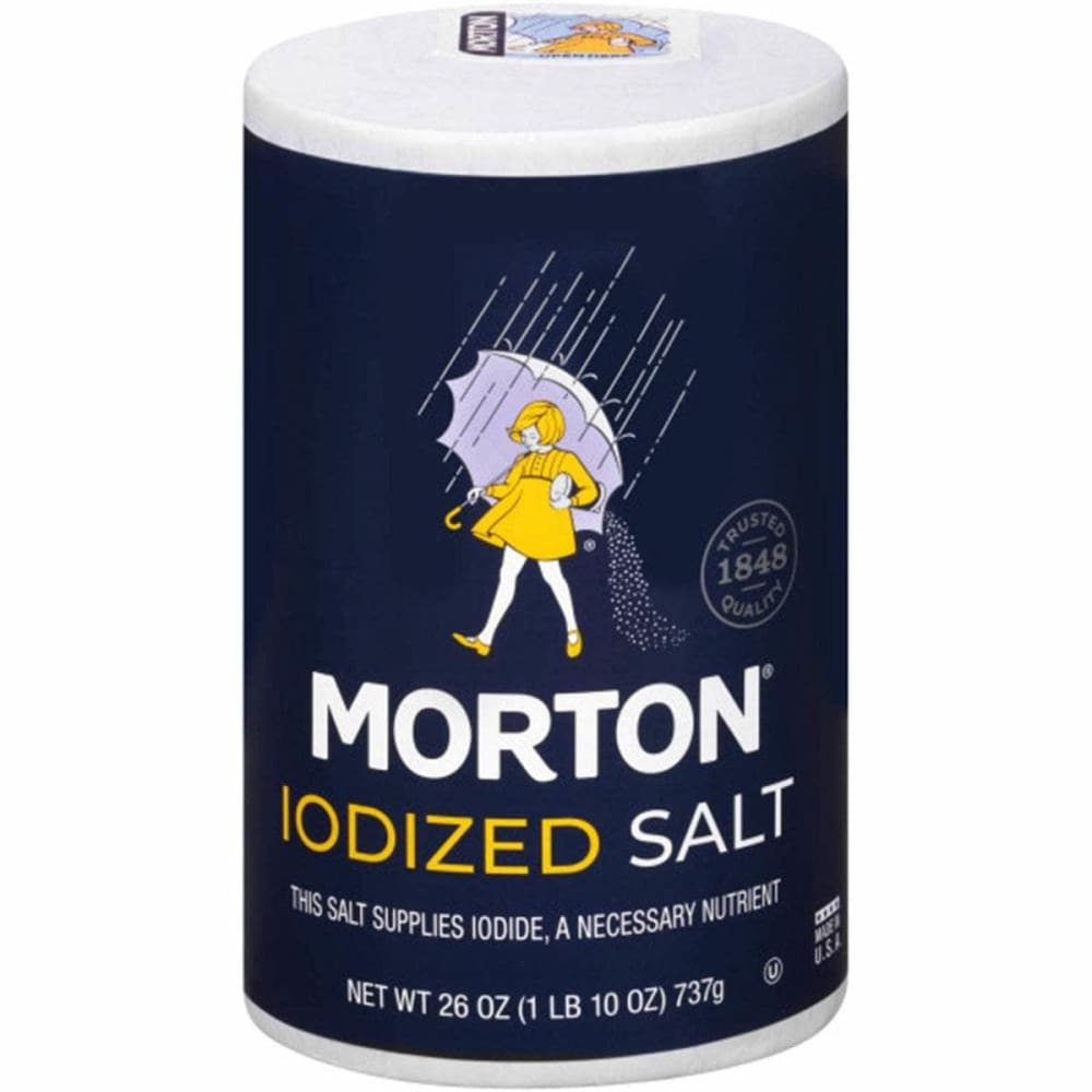 MORTONS Grocery > Cooking & Baking > Seasonings MORTONS: Iodized Salt, 26 oz