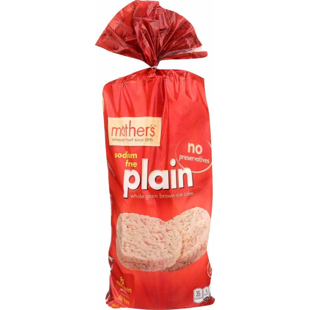 Mothers Mothers RICE CAKE PLAIN NS (4.500 OZ)