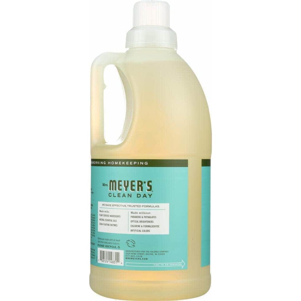 Mrs Meyers Clean Day Mrs. Meyer's Clean Day Laundry Detergent Basil Scent, 64 oz