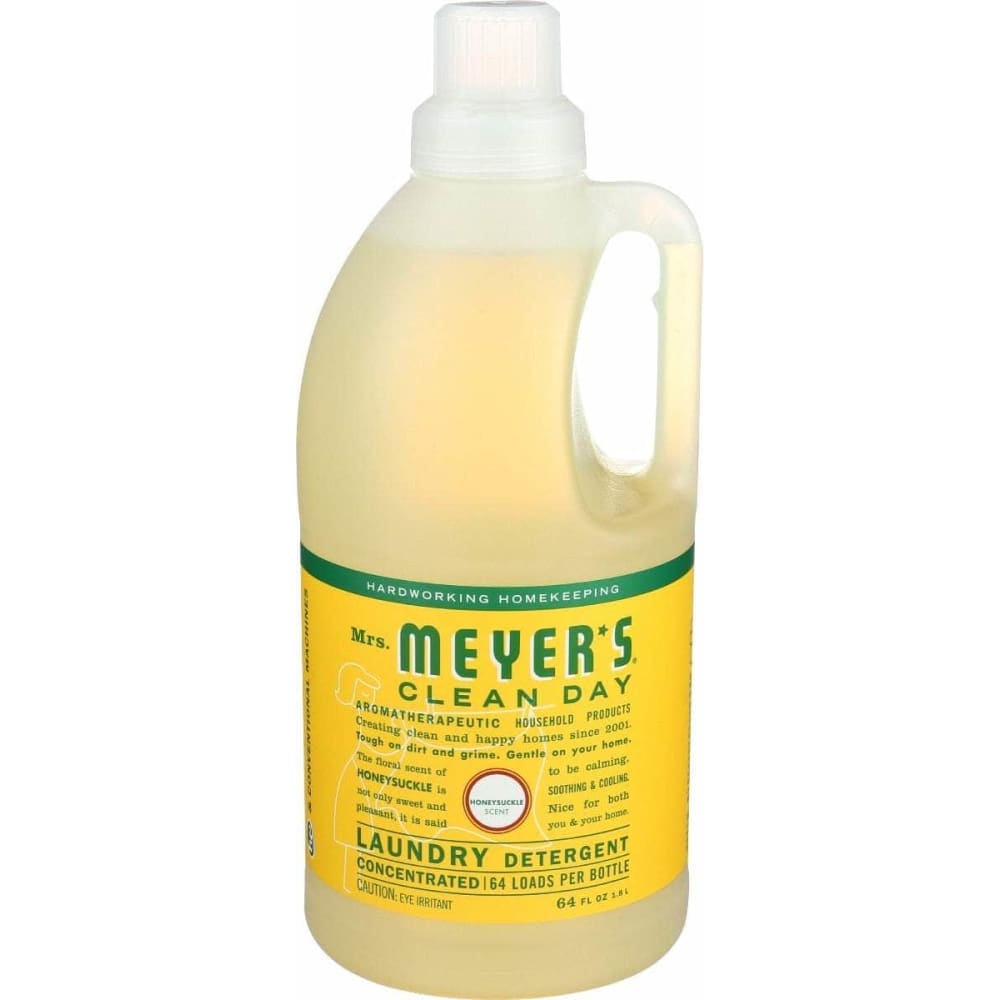 MRS MEYERS CLEAN DAY Mrs Meyers Clean Day Laundry Detergent Honeysuckle 2X, 64 Oz