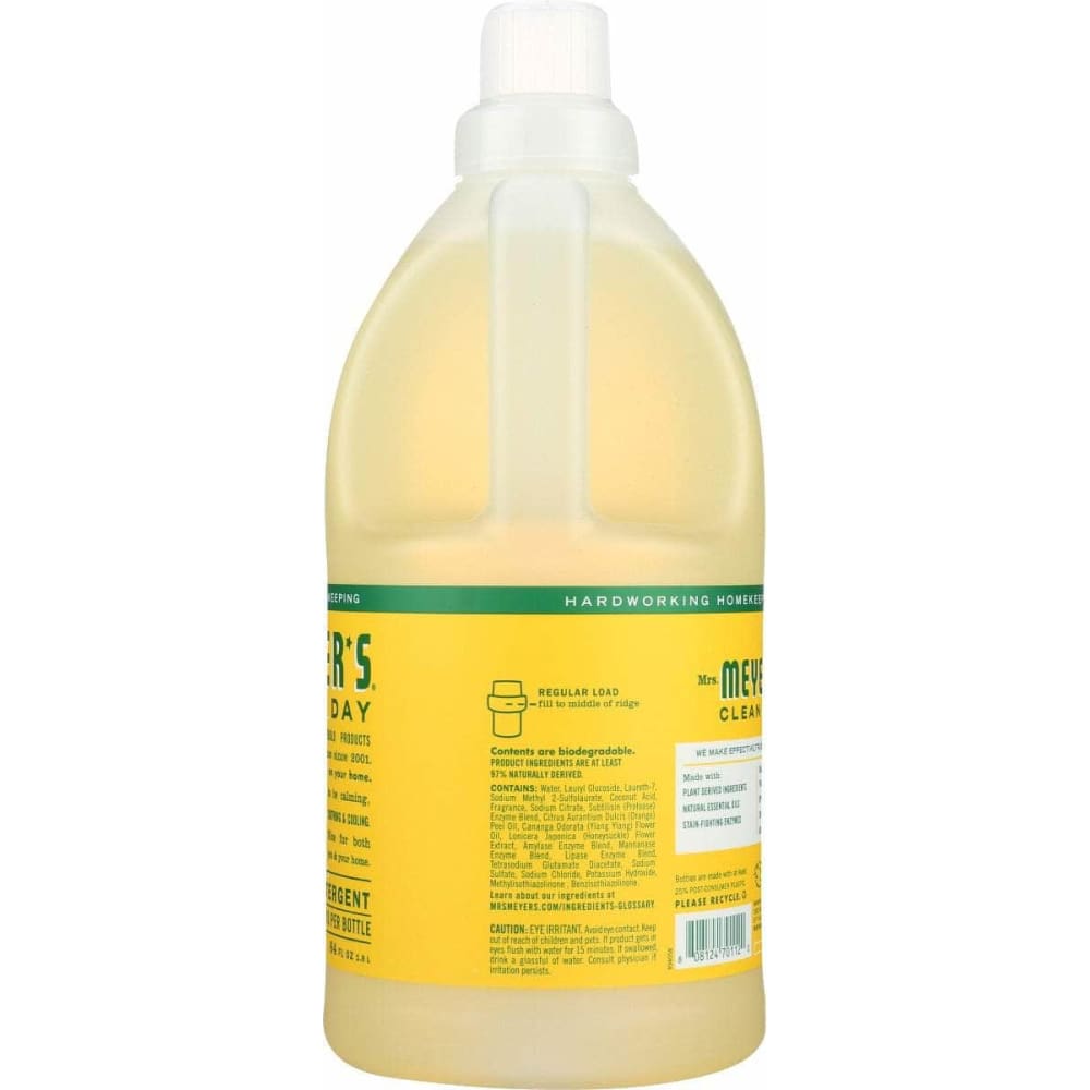 MRS MEYERS CLEAN DAY Mrs Meyers Clean Day Laundry Detergent Honeysuckle 2X, 64 Oz