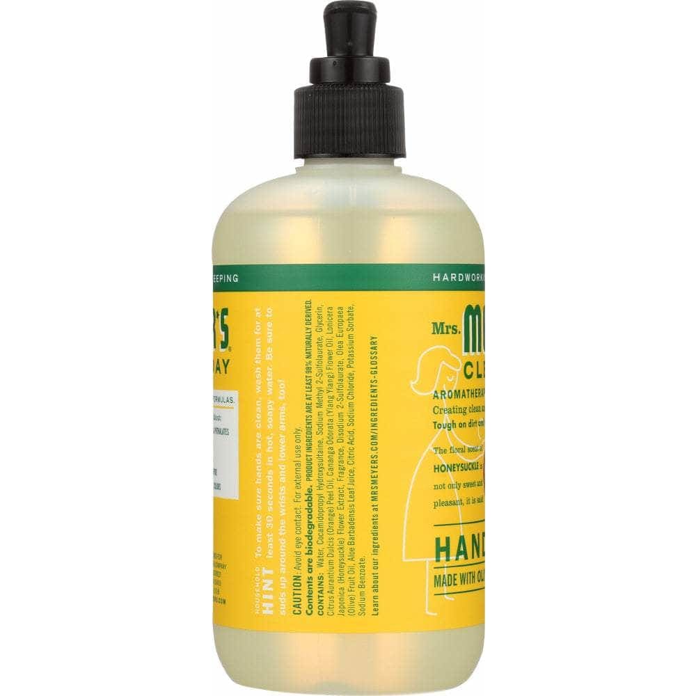 Mrs Meyers Clean Day Mrs. Meyer'S Clean Day Liquid Hand Soap Honeysuckle Scent, 12.5 oz