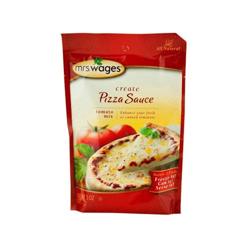 Mrs. Wages Pizza Sauce Mix 5oz (Case of 12) - Cooking/Bulk Spices - Mrs. Wages