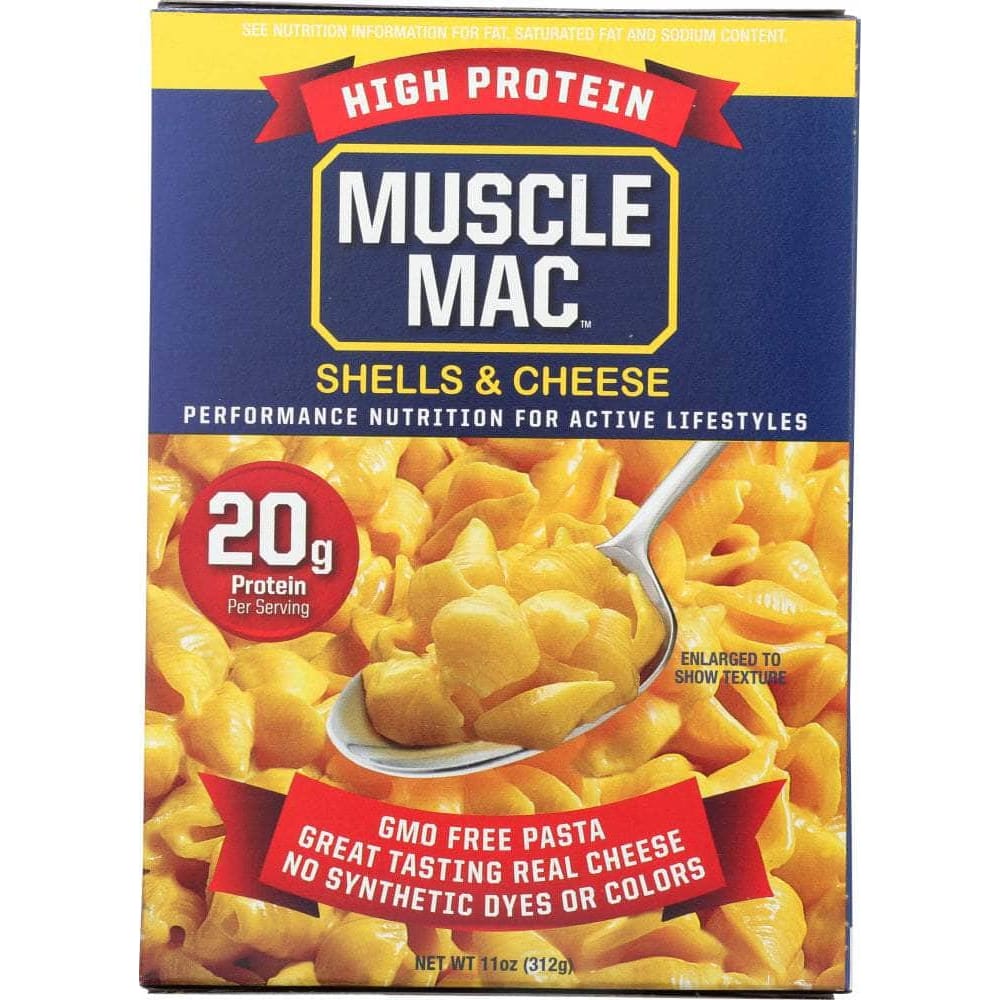 Muscle Mac Muscle Mac Shells and Cheese High Protein, 11 oz