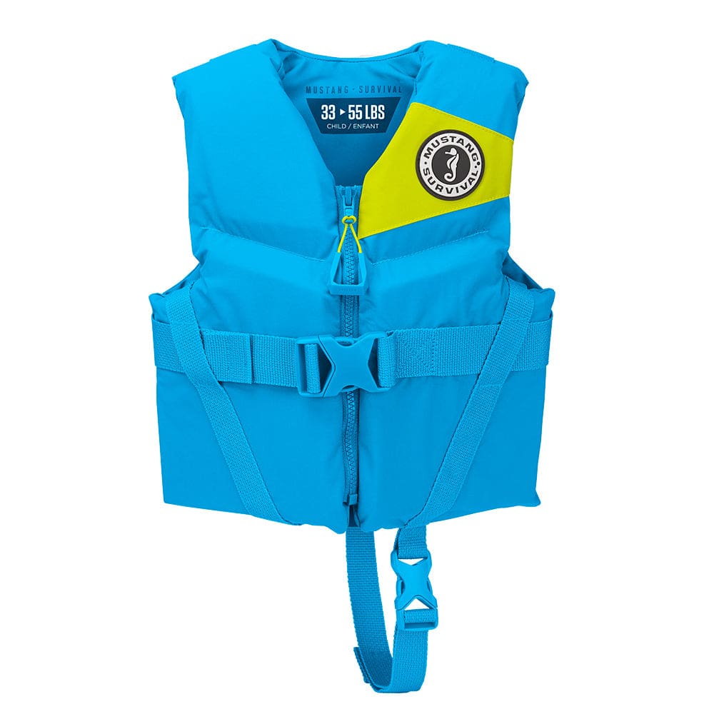 Mustang Child REV Foam Vest - Blue - Child - Marine Safety | Personal Flotation Devices - Mustang Survival