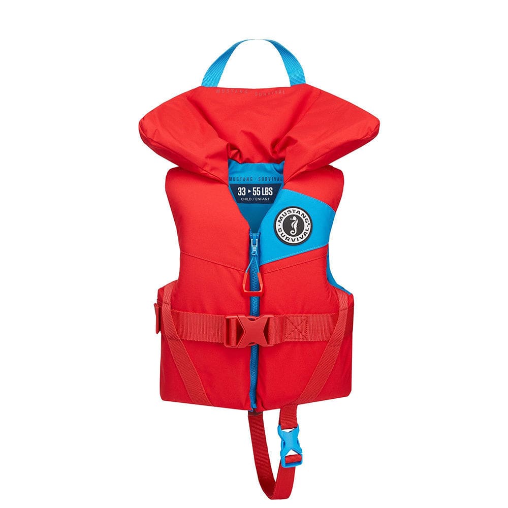 Mustang Lil’ Legends Child Foam Vest - Imperial Red - Marine Safety | Personal Flotation Devices - Mustang Survival