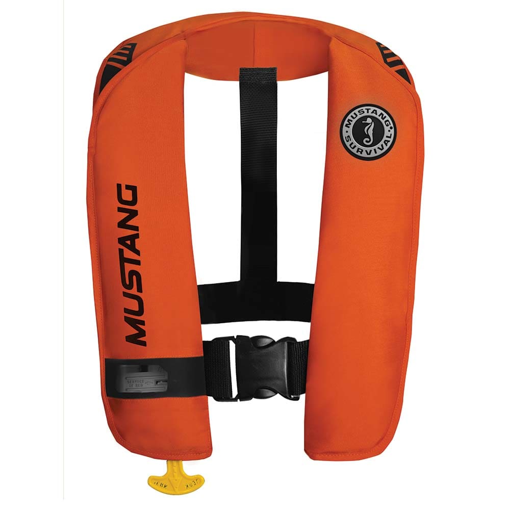 Mustang MIT 100 Inflatable PFD - Orange/ Black - Automatic/ Manual - Marine Safety | Personal Flotation Devices - Mustang Survival