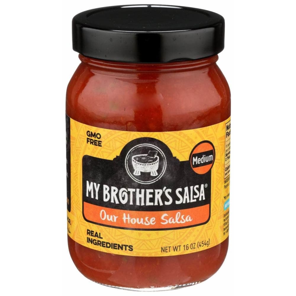 MY BROTHERS SALSA Grocery > Salsas MY BROTHERS SALSA Our House Salsa Medium, 16 oz