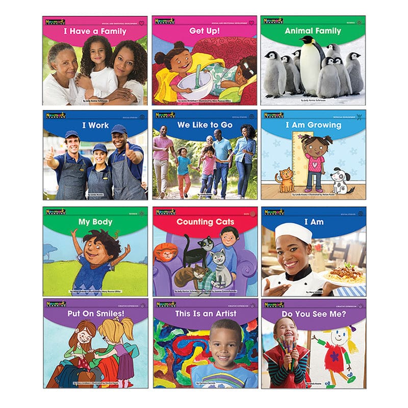 Myself And My Family Theme Set Early Rising Readers - Leveled Readers - Newmark Learning