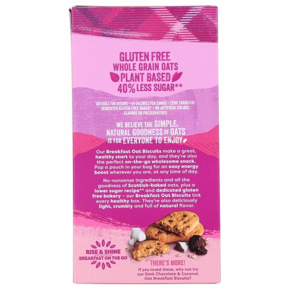 NAIRNS Grocery > Breakfast > Breakfast Foods NAIRNS Blueberry and Raspberry Breakfast Oat Biscuits, 5.64 oz