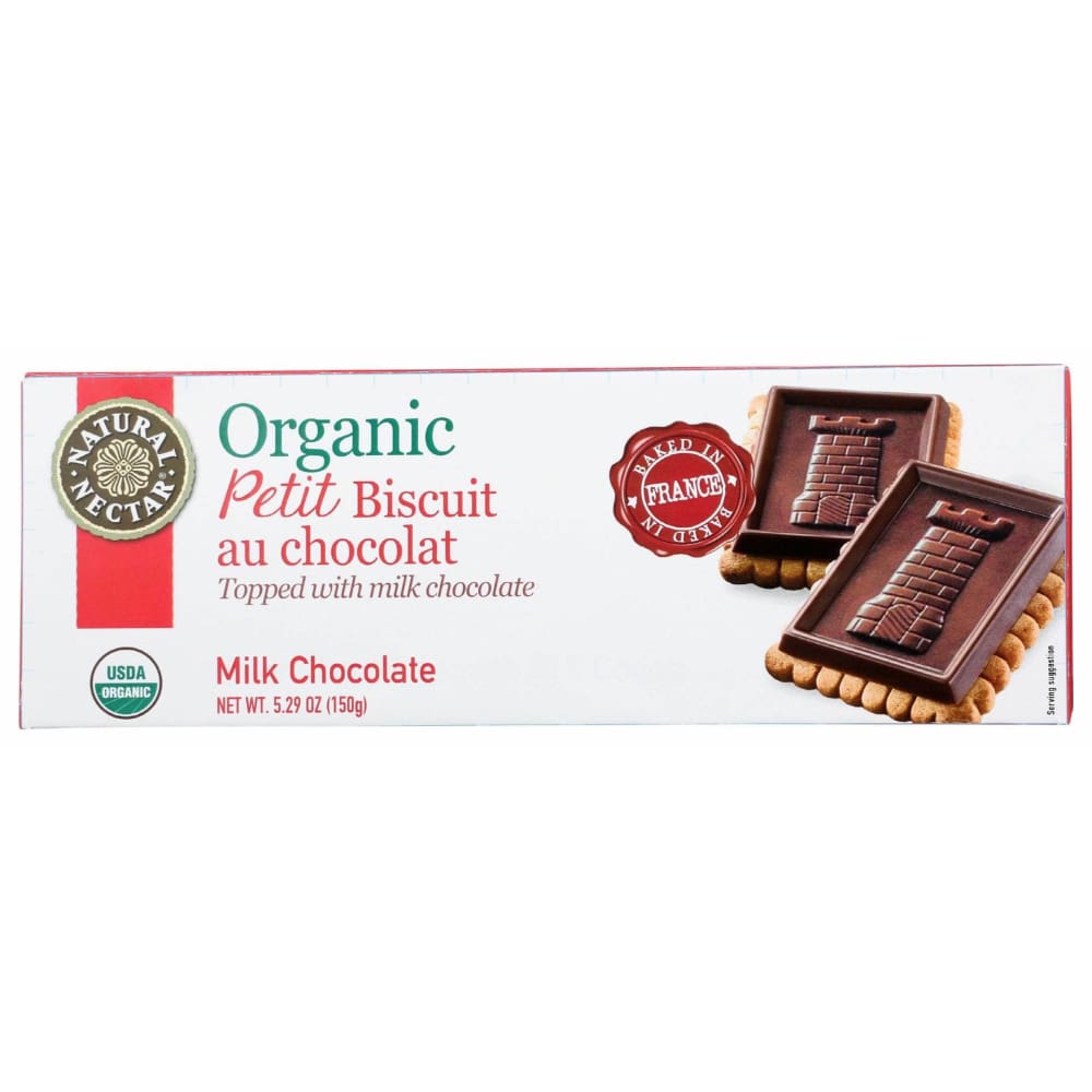 Natural Nectar Grocery > Snacks > Cookies > Cookies NATURAL NECTAR: Biscuit Petit Milk Choco, 5.29 oz