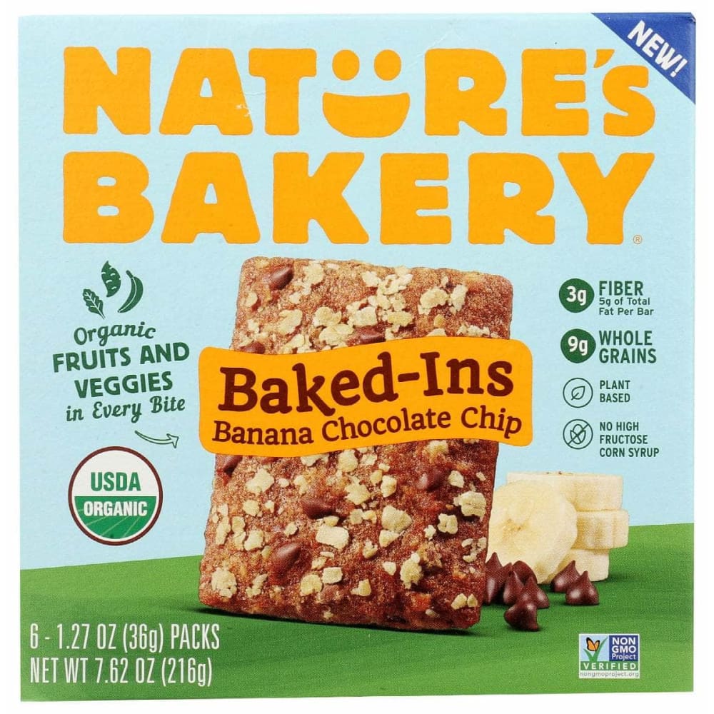 NATURES BAKERY Natures Bakery Bar Brkfst Org Bana Choc, 7.62 Oz