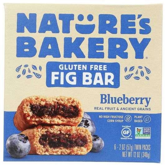 NATURES BAKERY Natures Bakery Bar Fig Gf Blueberry 6Ct, 12 Oz