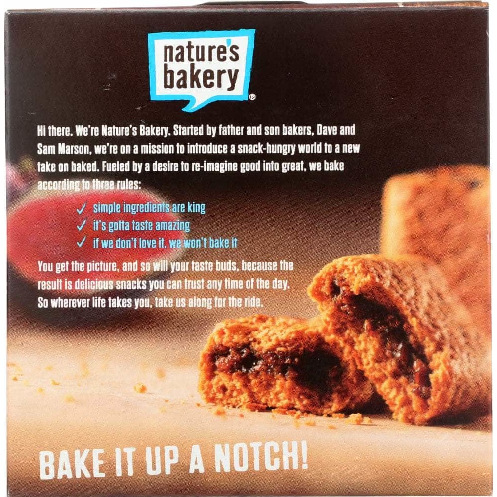 Natures Bakery Nature's Bakery Stone Ground Whole Wheat Fig Bar, 12 oz