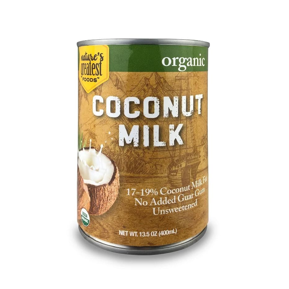 NATURES GREATEST FOODS: Coconut Milk 13.5 oz (Pack of 5) - Meal Ingredients - NATURES GREATEST FOODS