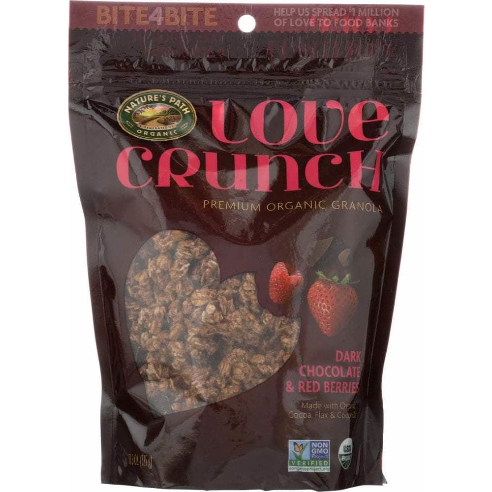 Natures Path Nature's Path Love Crunch Premium Organic Granola Dark Chocolate and Red Berries, 11.5 oz