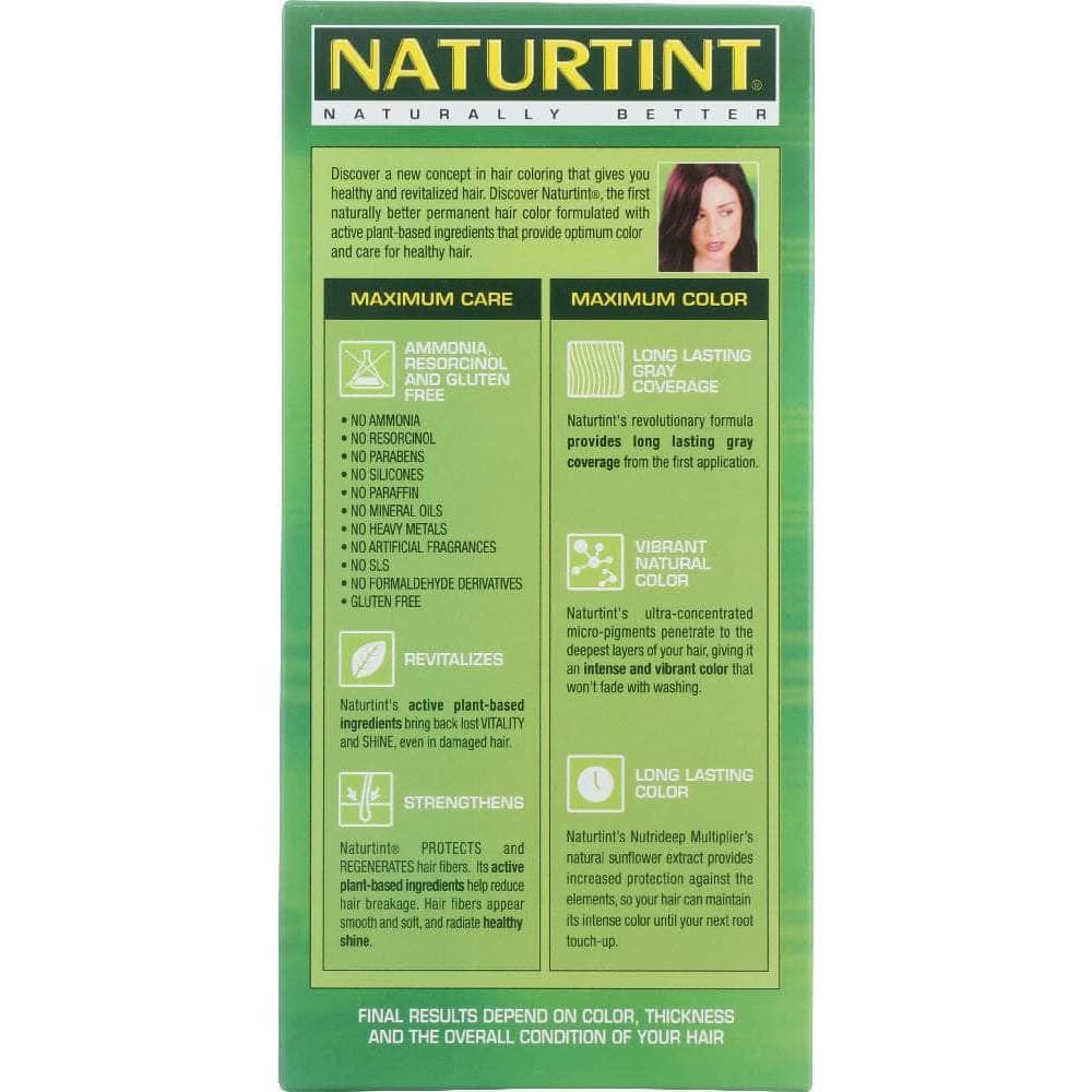 NATURTINT Naturtint Permanent Hair Colorant 4M Mahogany Chestnut, 5.28 Oz