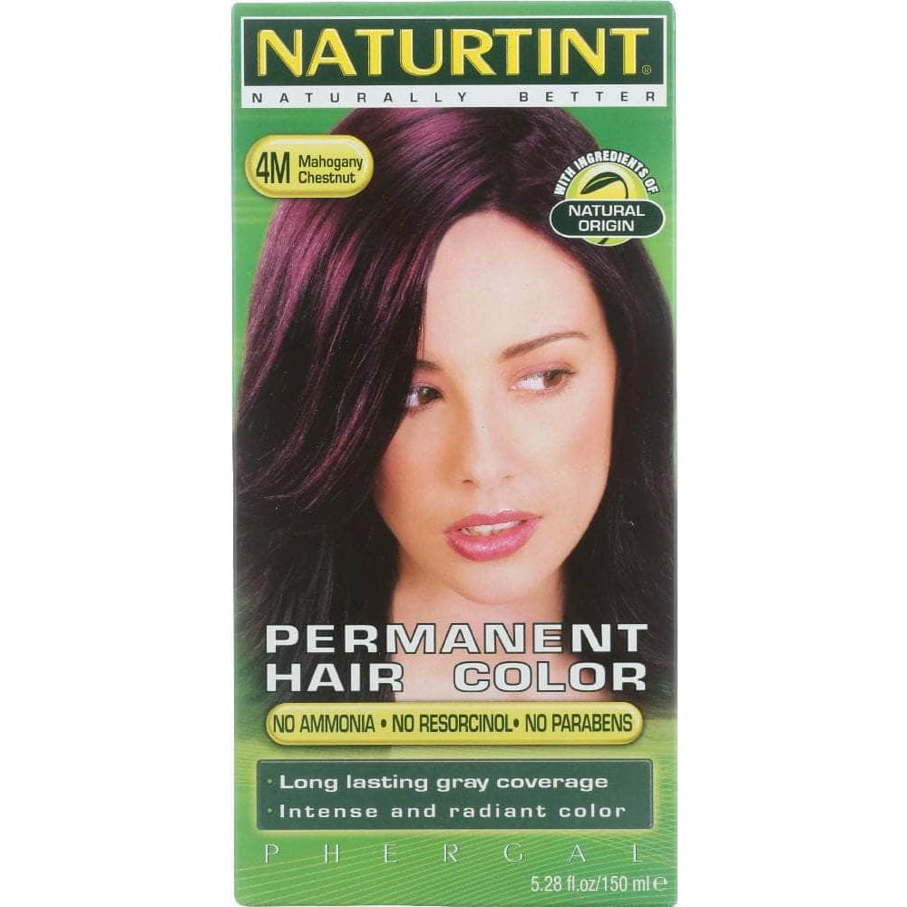 NATURTINT Naturtint Permanent Hair Colorant 4M Mahogany Chestnut, 5.28 Oz