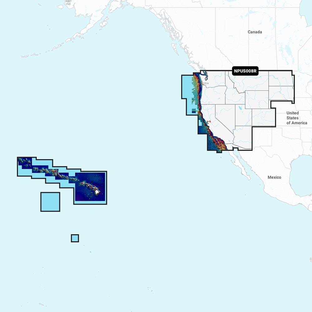 Navionics Platinum+ NPUS008R - U.S. West - Cartography | Navionics Platinum Plus - Navionics