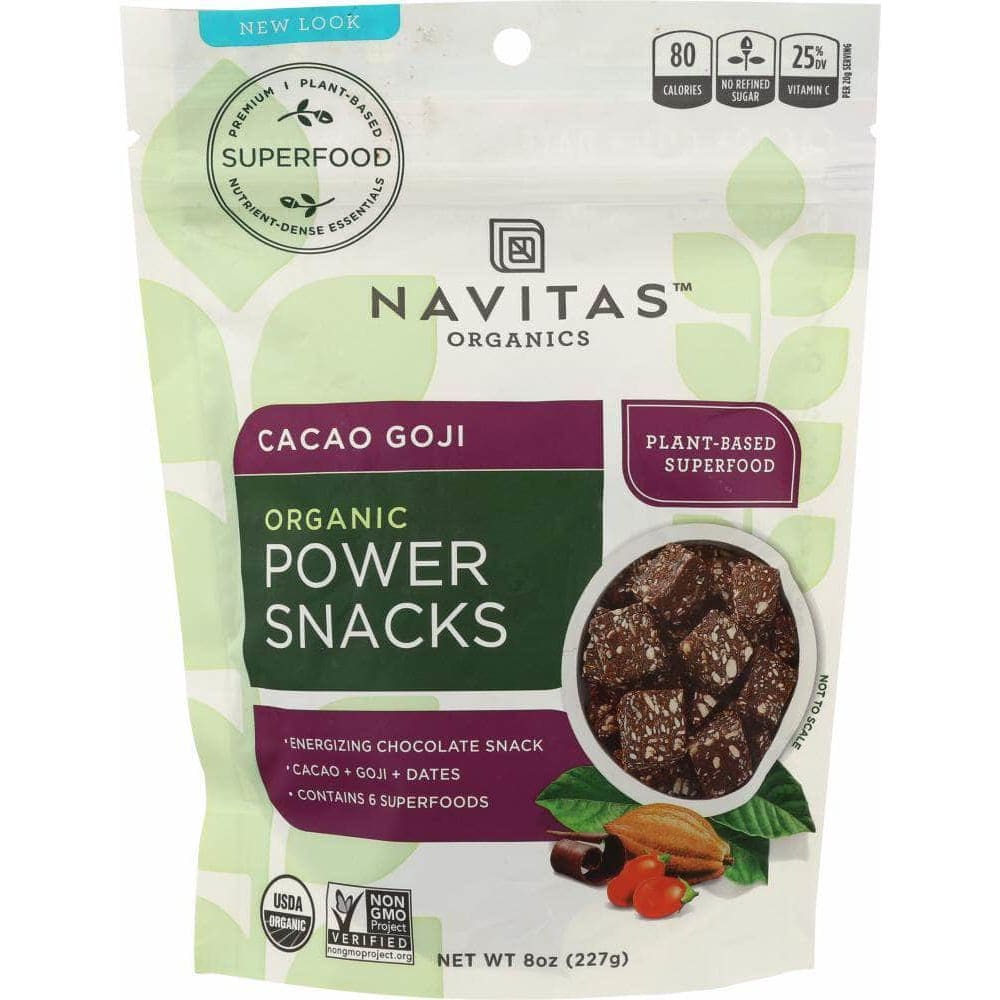 Navitas Navitas Naturals Organic Power Snack Cacao Goji, 8 oz