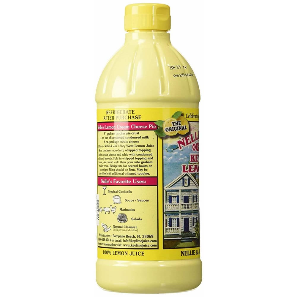 Nellie & Joes Nelli & Joe's Key West Lemon Juice, 16 oz