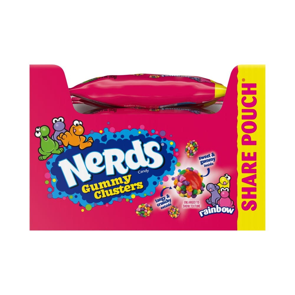 Nerds Nerds Gummy Clusters Candy 12 pk./3 oz. - Home/Grocery Household & Pet/Canned & Packaged Food/Candy Gum & Mints/ - Nerds