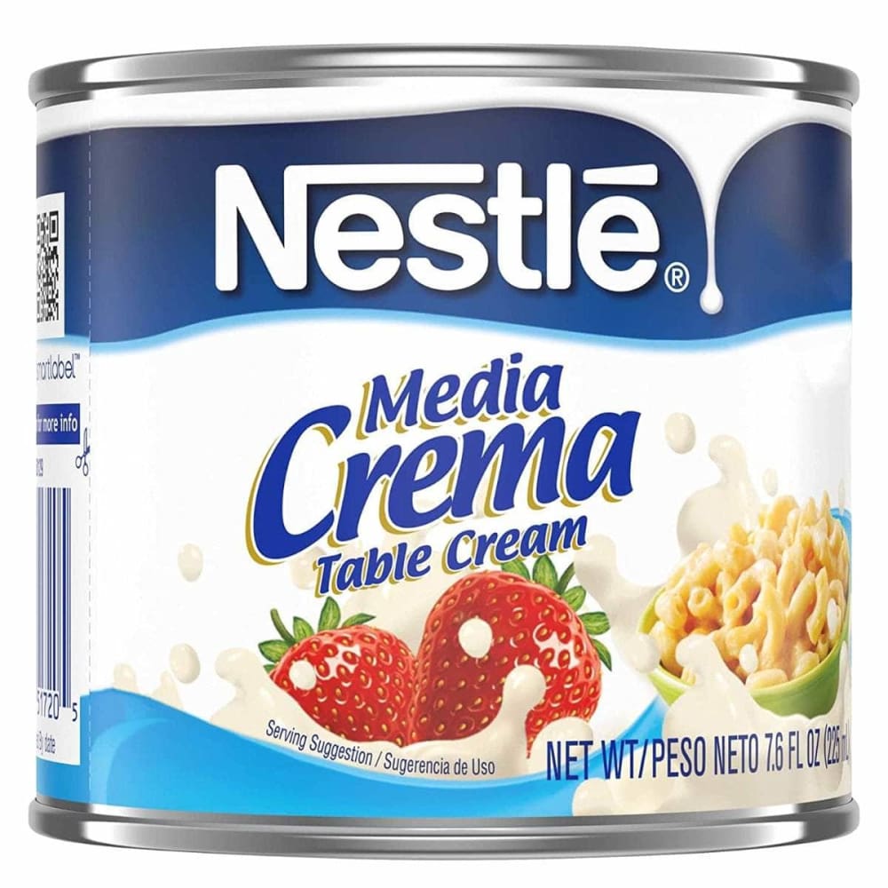 NESTLE Grocery > Cooking & Baking > Baking Ingredients NESTLE Media Crema Table Cream, 7.6 oz