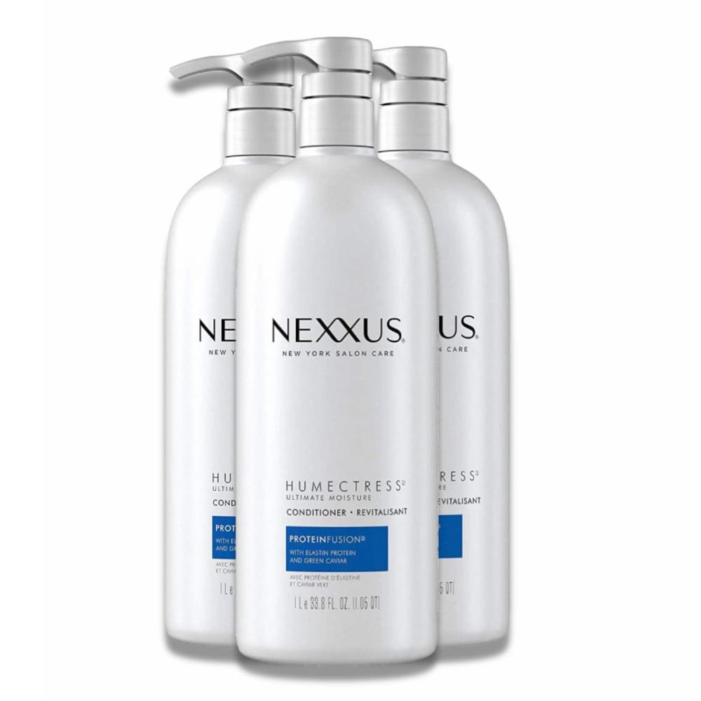 Nexxus Humectress Ultimate Moisture Conditioner 338 Fl Oz 3 Pack Shelhealth 0086