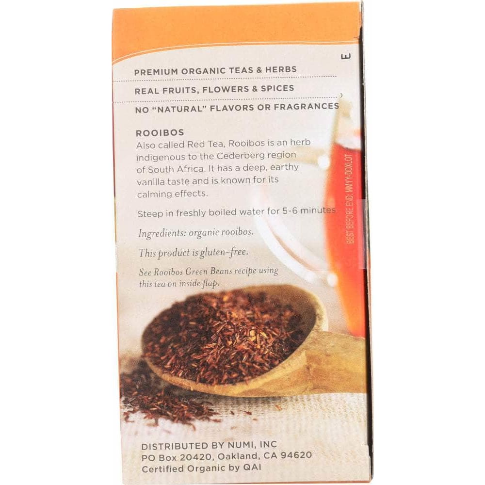 Numi Nimi Teas Organic Rooibos Tea 18 Tea Bags, 1.52 oz