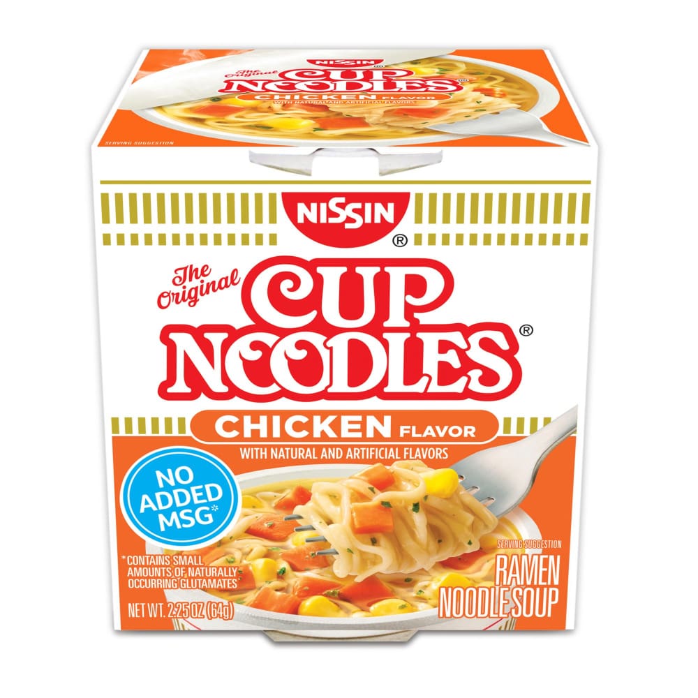 Nissin Cup Noodles Chicken Flavor Soup 24 pk./2.25 oz. - Nissin