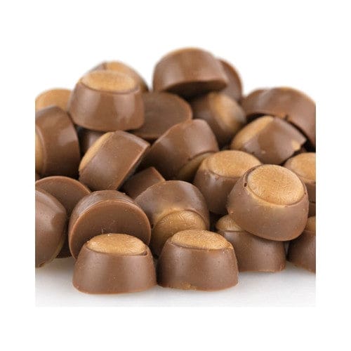 No Brand Mini Milk Chocolate Flavored Peanut Butter Buckeyes 10lb - Candy/Chocolate Coated - No Brand