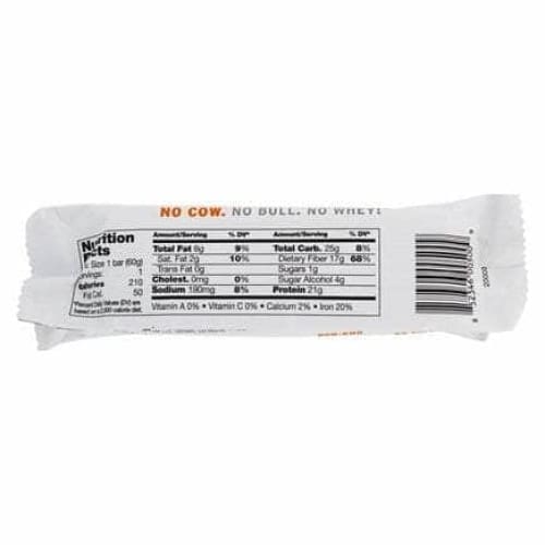 No Cow Bar No Cow Bar Protein Bar Chunky Peanut Butter, 2.12 oz